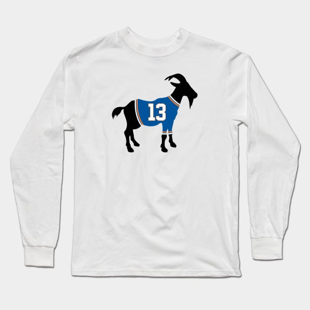 Mathew Barzal GOAT Long Sleeve T-Shirt by cwijeta